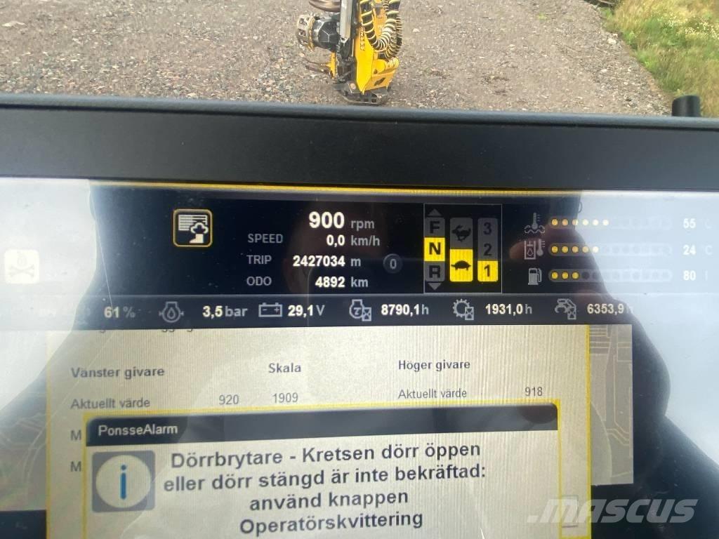 Ponsse Scorpion King Miško technika (Harvesteriai)