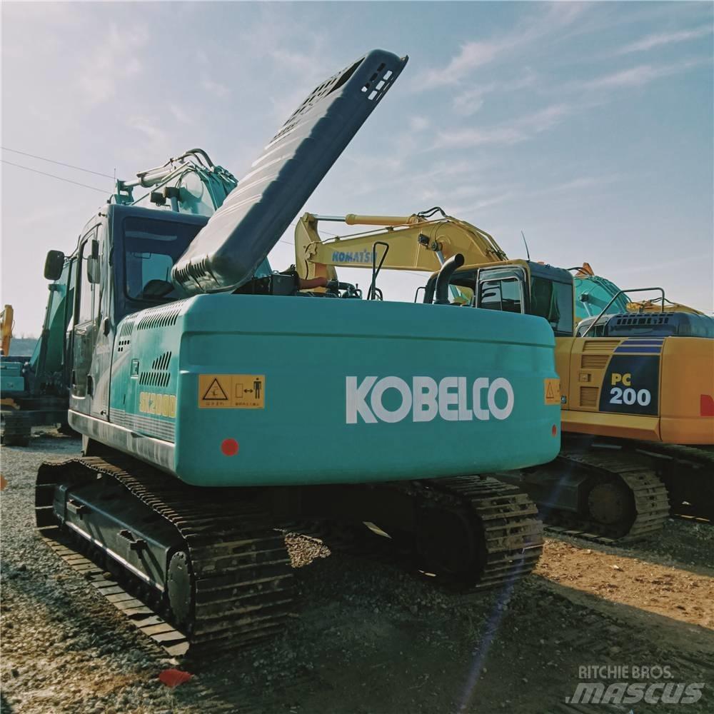 Kobelco SK 200D Vikšriniai ekskavatoriai