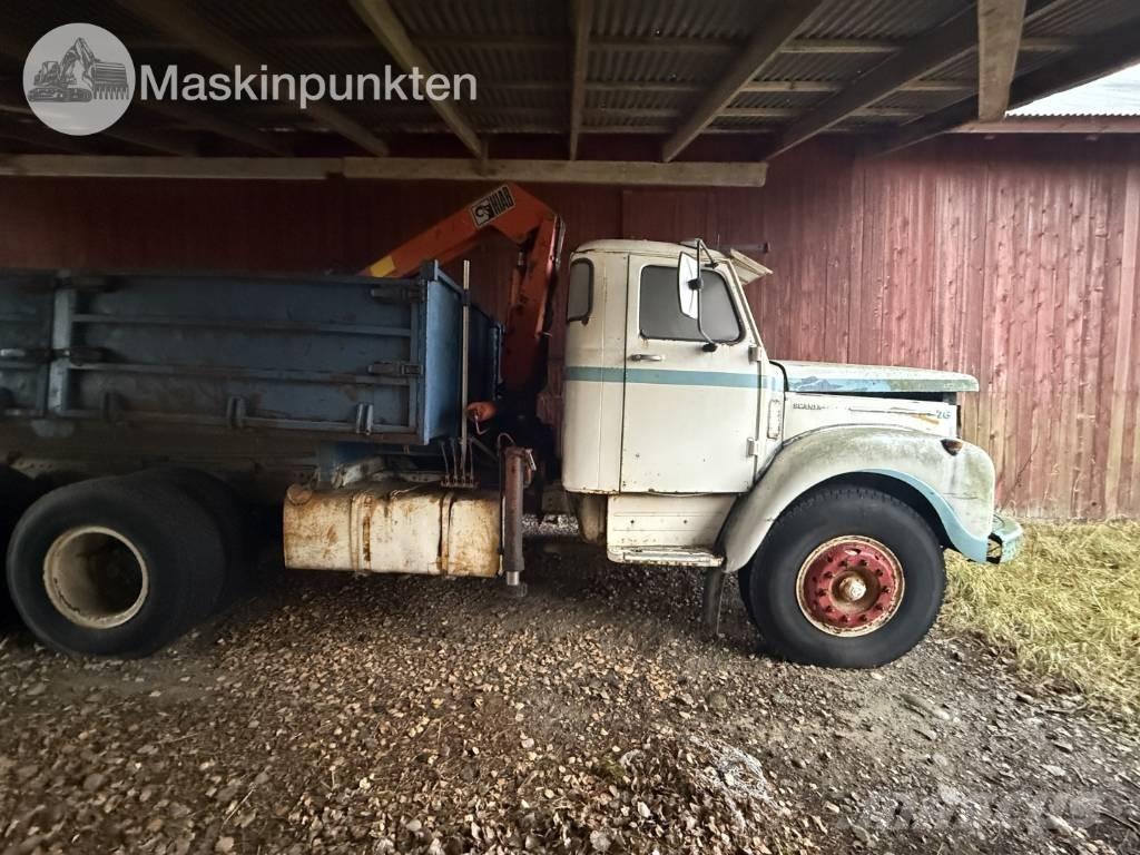 Scania LS 76 kranbil Automobiliniai kranai