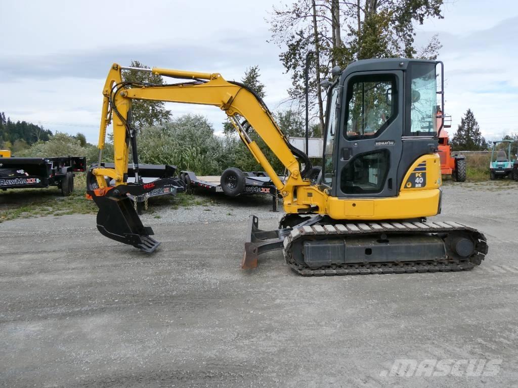 Komatsu PC 40 MR-3 Mini ekskavatoriai < 7 t
