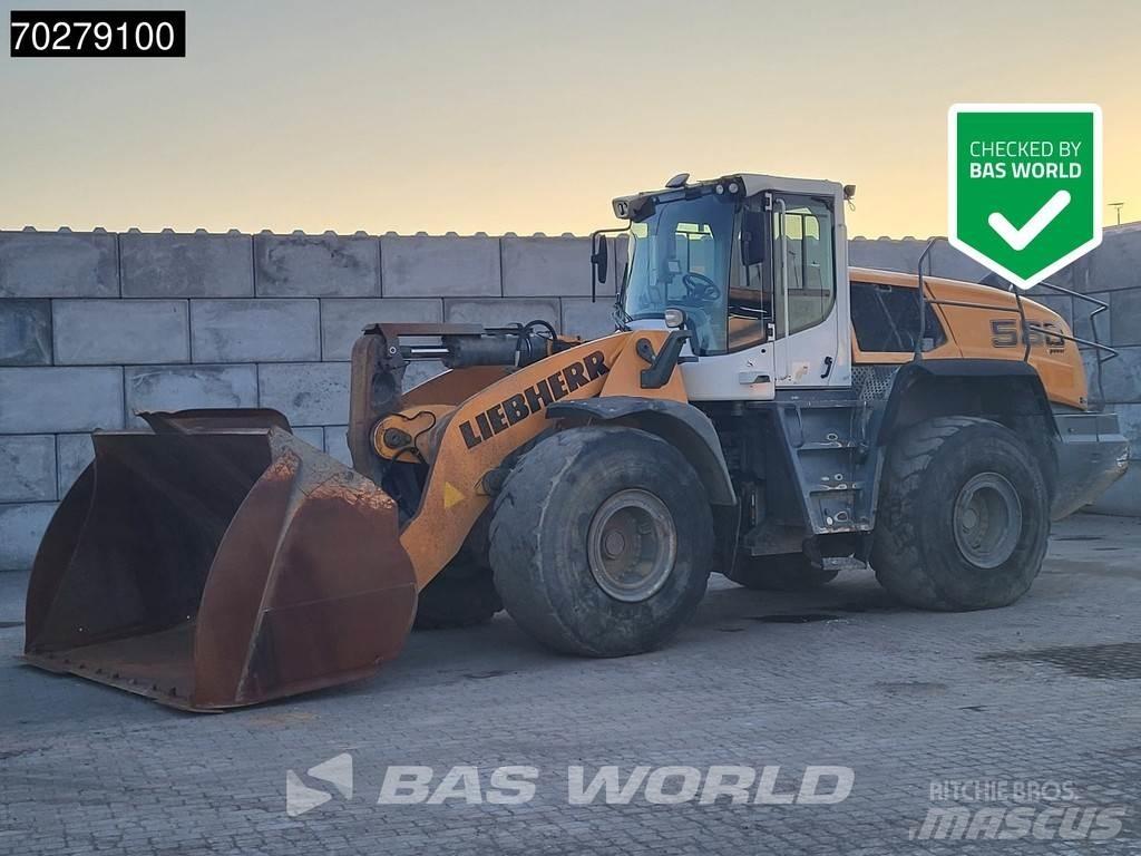 Liebherr L580 Naudoti ratiniai krautuvai