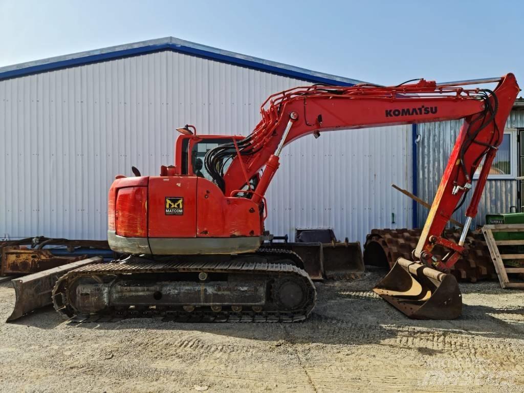 Komatsu PC 138-8 Vikšriniai ekskavatoriai
