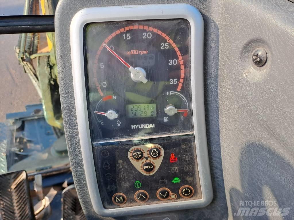 Hyundai Robex 55 W-9 Ratiniai ekskavatoriai