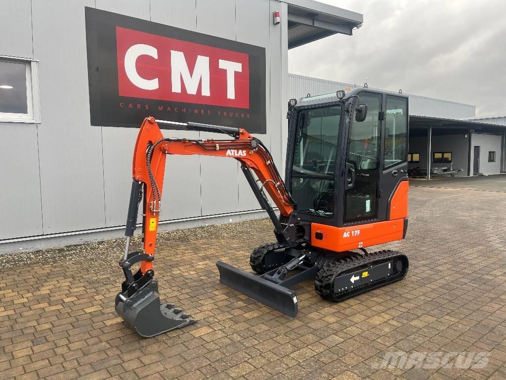 Atlas AC 17 F Mini ekskavatoriai < 7 t
