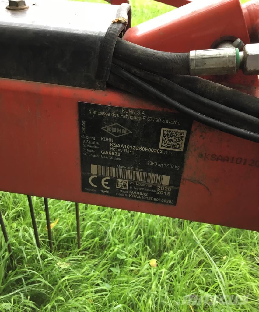 Kuhn GA 6632 Pradalges formuojantys padargai