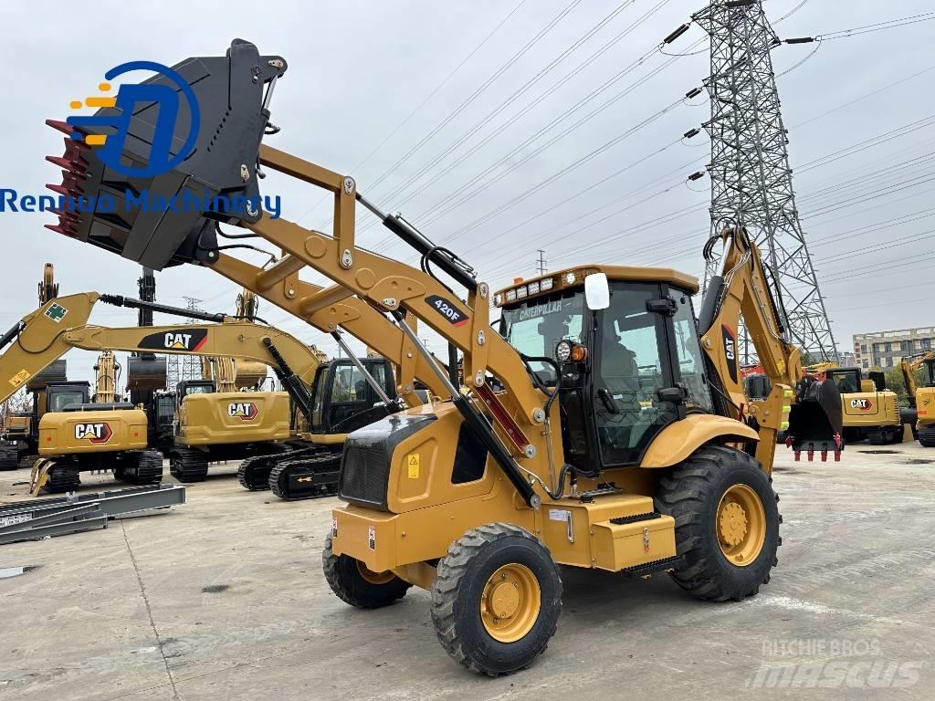 CAT 420 F Ekskavatoriniai krautuvai