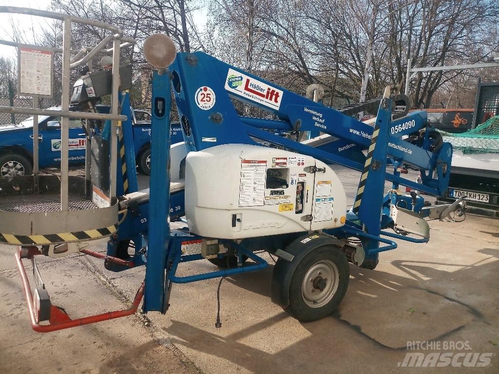 Niftylift 150TET Ant priekabų montuojamos kėlimo platformos