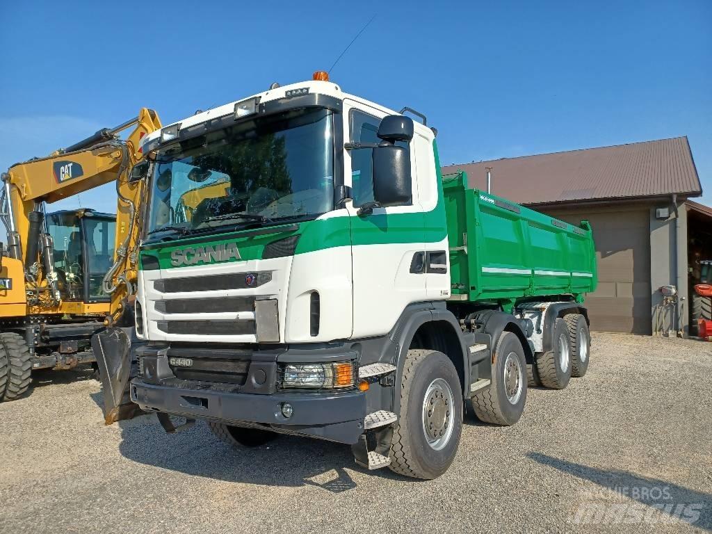 Scania G 440 Savivarčių priekabų vilkikai