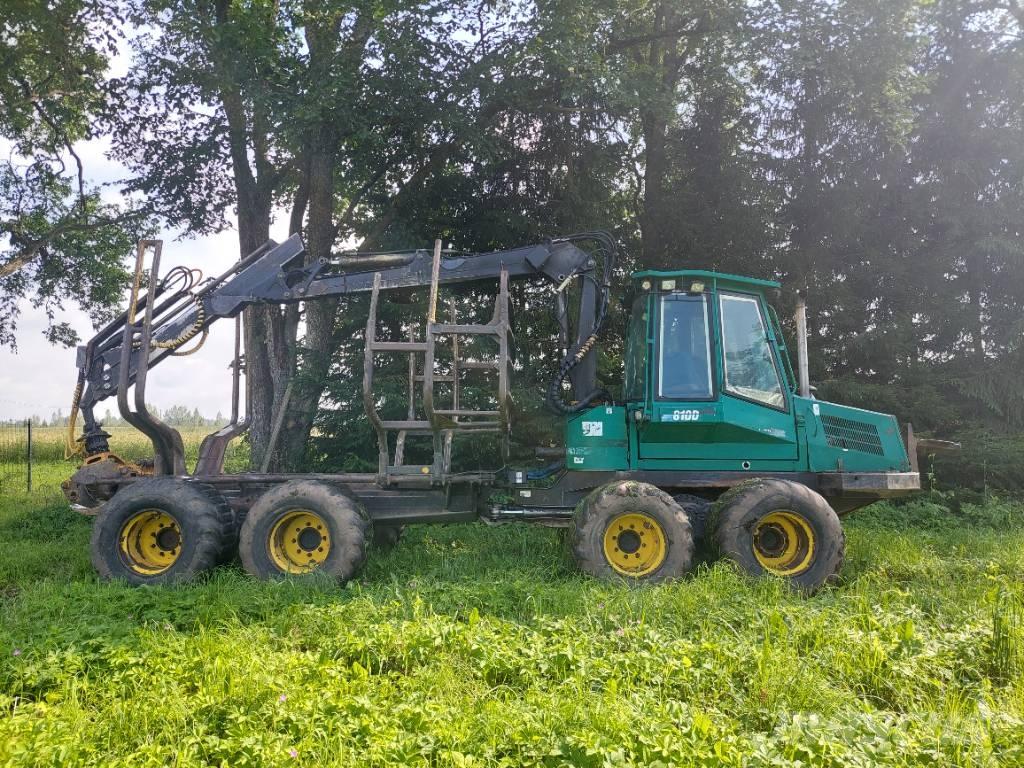 Timberjack 810 D Naudoti miškovežiai (Forvarderiai)