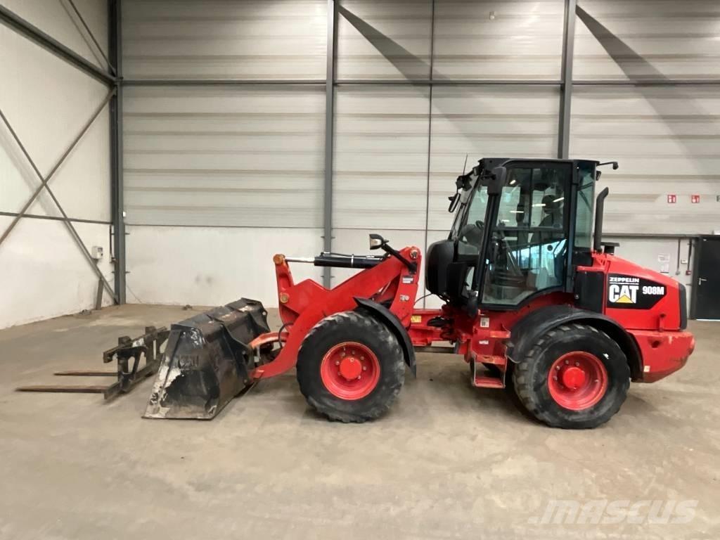 CAT 908 M Naudoti ratiniai krautuvai