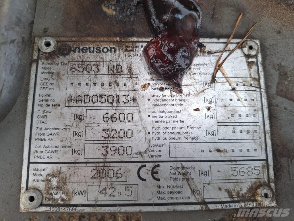 Wacker Neuson 6503 Ratiniai ekskavatoriai