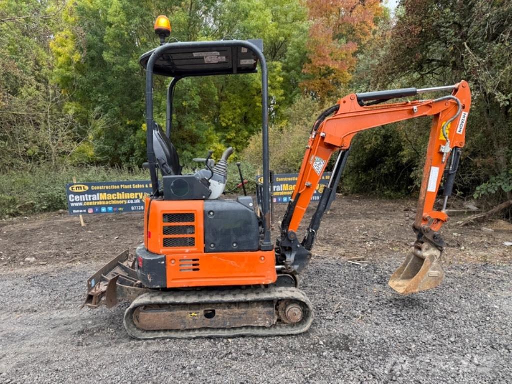 Hitachi ZX 19 U-6 Mini ekskavatoriai < 7 t