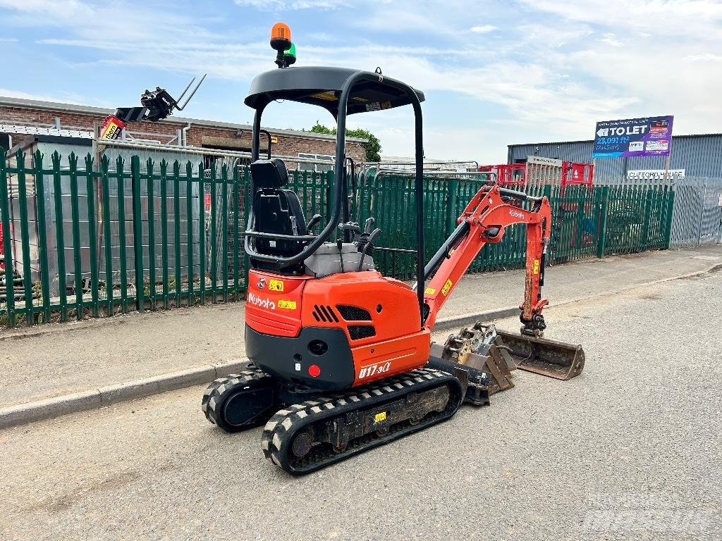 Kubota U 17-3 Mini ekskavatoriai < 7 t
