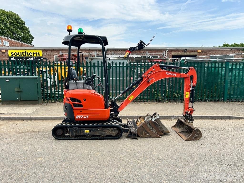 Kubota U 17-3 Mini ekskavatoriai < 7 t