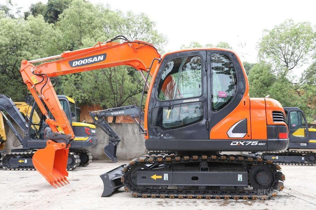 Doosan DX 75-9 C Mini ekskavatoriai < 7 t