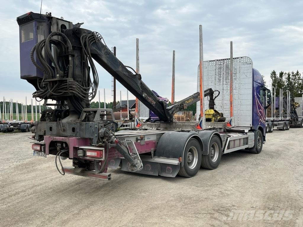 Volvo Fh 550 6x4 Miškovežių vilkikai