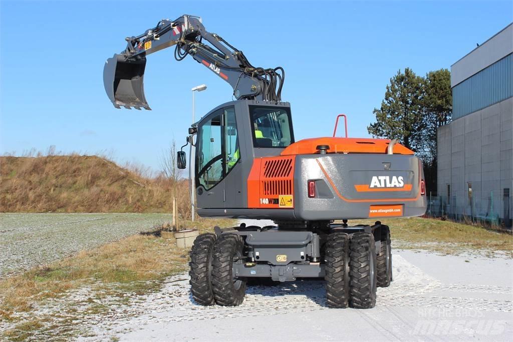Atlas 140W Ratiniai ekskavatoriai