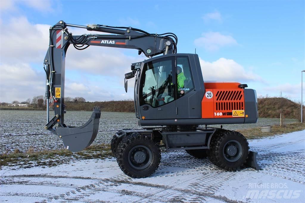 Atlas 140W Ratiniai ekskavatoriai