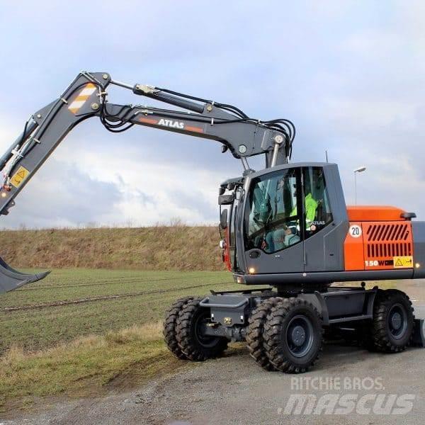 Atlas 150W Ratiniai ekskavatoriai