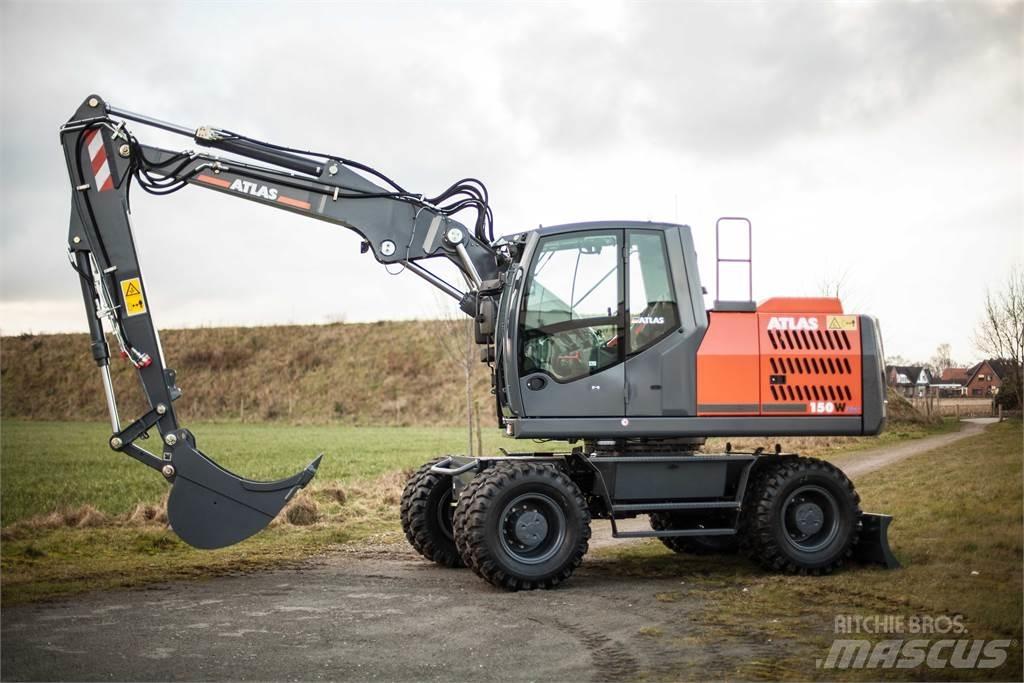 Atlas 150W Ratiniai ekskavatoriai