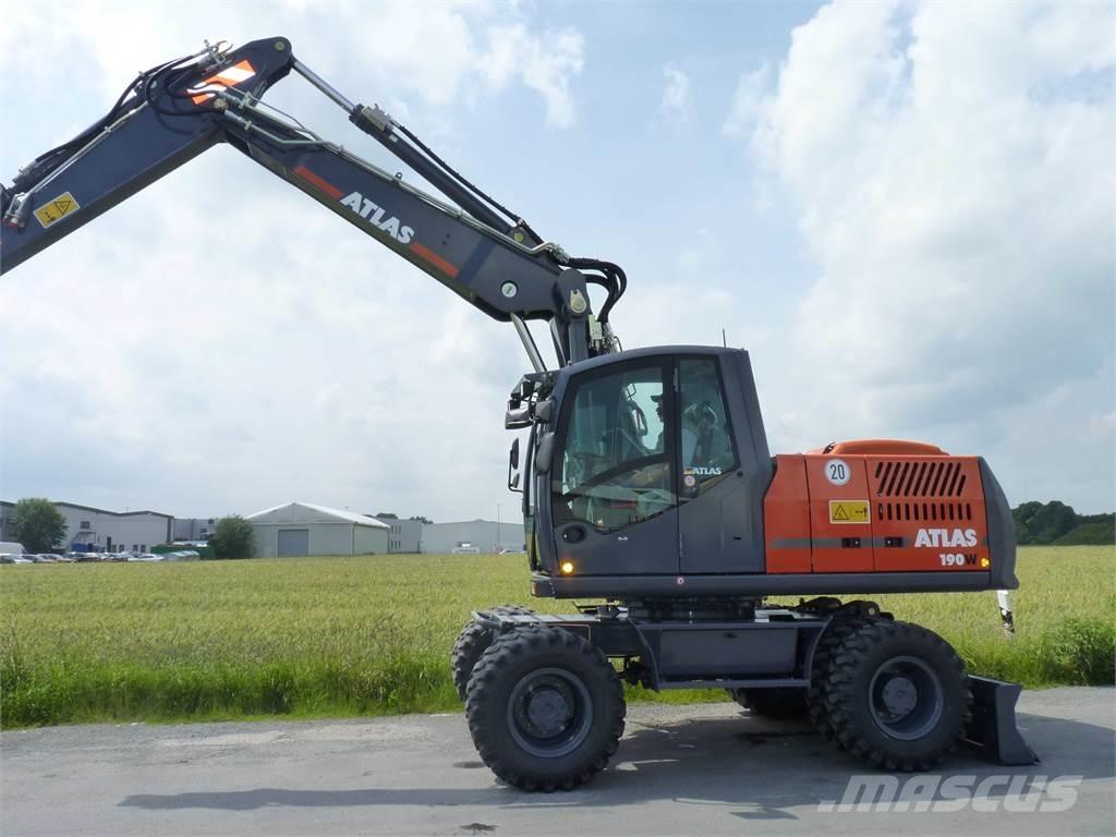 Atlas 190W Stage V Ratiniai ekskavatoriai