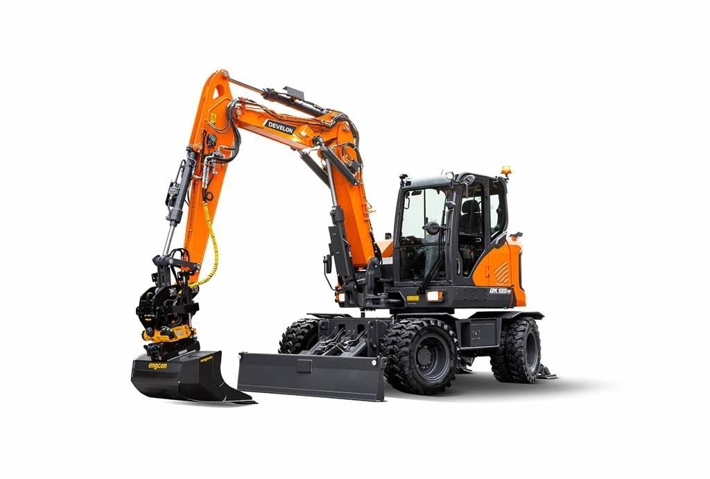 Develon DX100W-7 Ratiniai ekskavatoriai