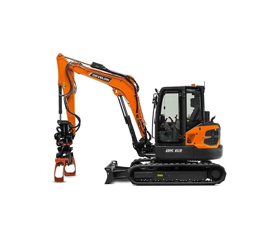 Hyundai DX63-7 Ekskavatoriniai krautuvai