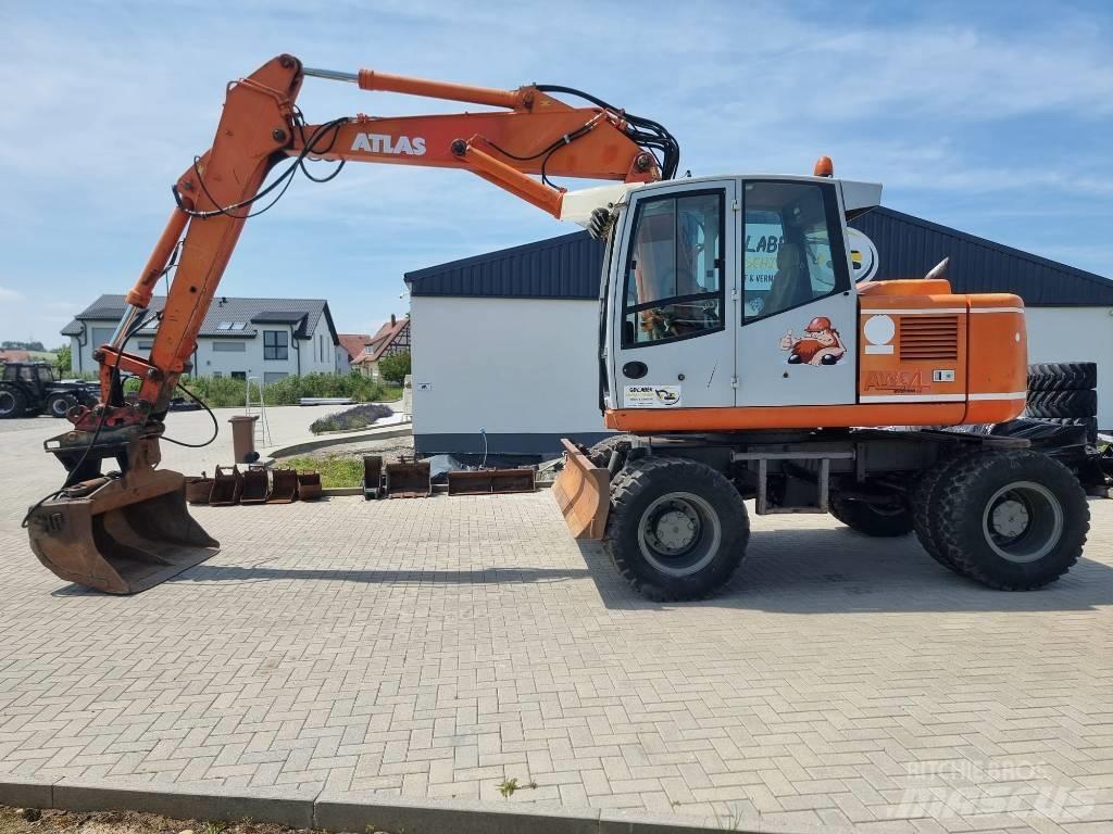 Atlas 1204 Ratiniai ekskavatoriai