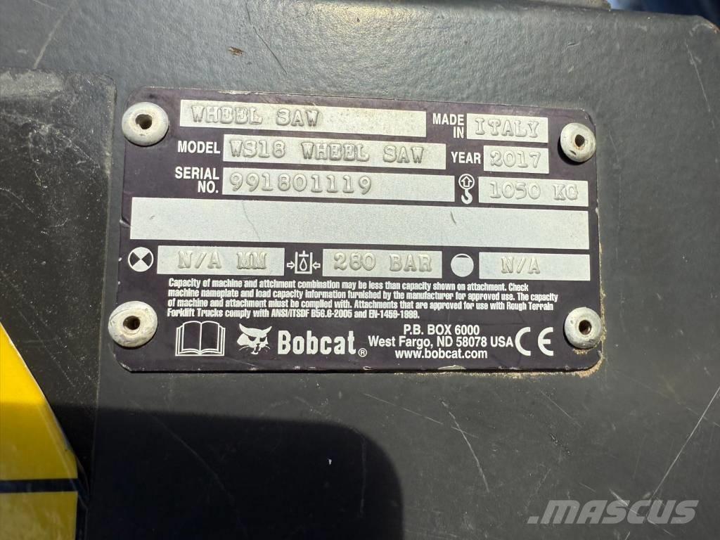 Bobcat WS 18 Tranšėjų ekskavatoriai
