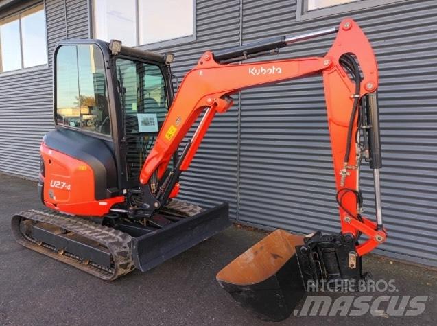 Kubota u27-4 Mini ekskavatoriai < 7 t