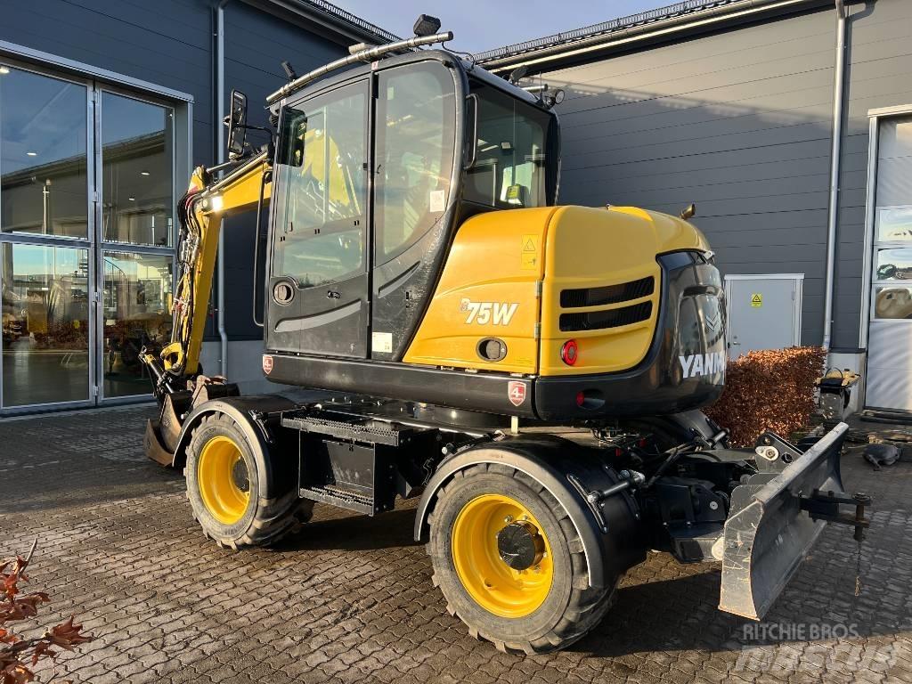 Yanmar B 75 W Ratiniai ekskavatoriai