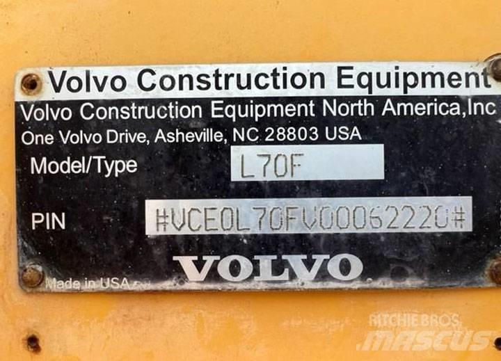 Volvo L70F Naudoti ratiniai krautuvai