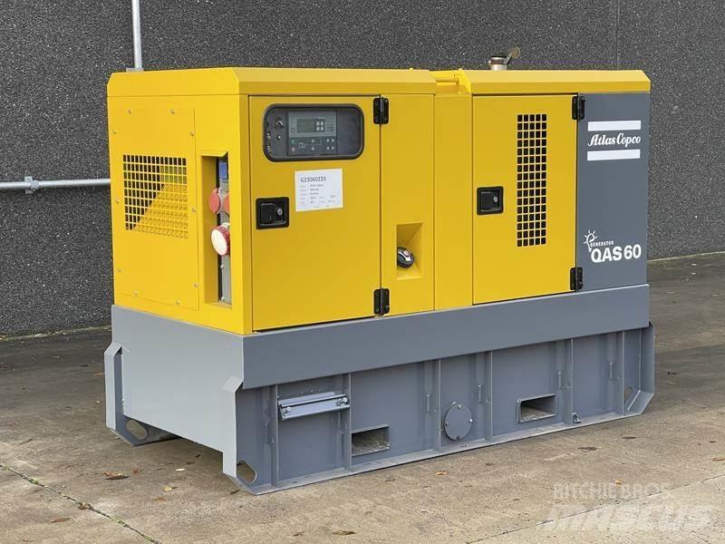 Atlas Copco QAS 60 Dyzeliniai generatoriai