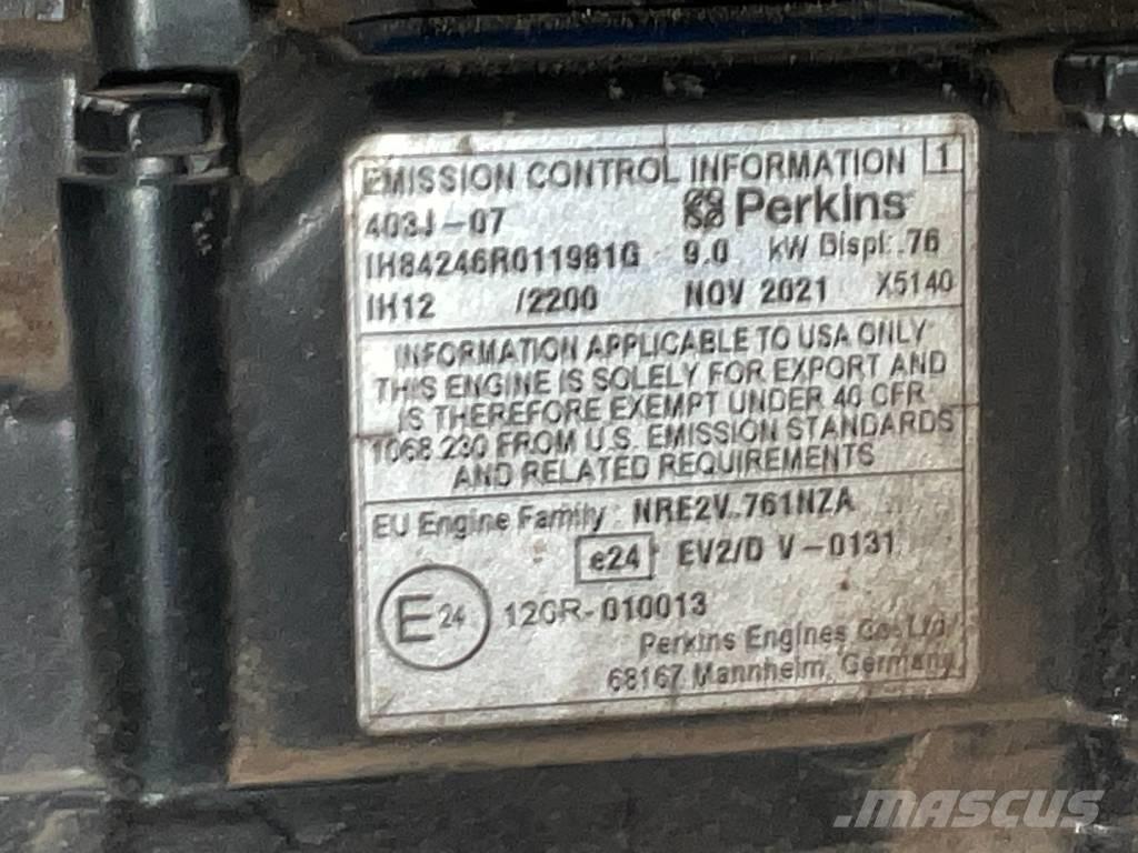 JCB 8008 CTS Mini ekskavatoriai < 7 t