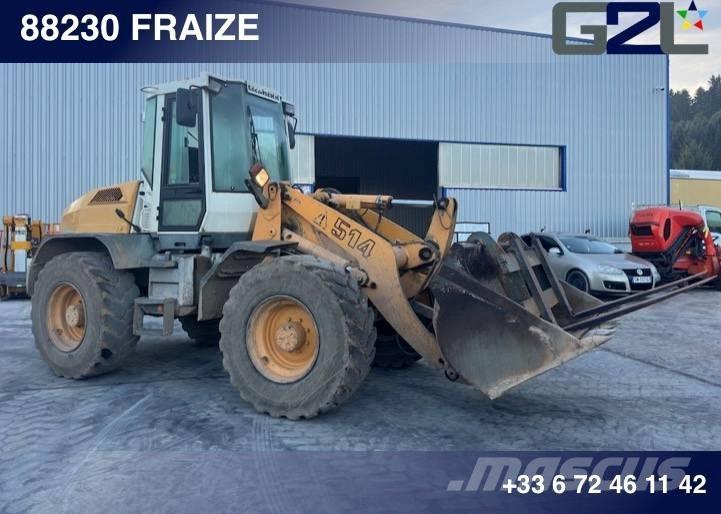 Liebherr L 514 Naudoti ratiniai krautuvai