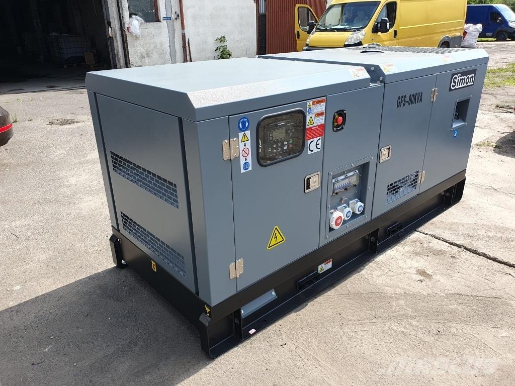 Simon 80KVA Dyzeliniai generatoriai