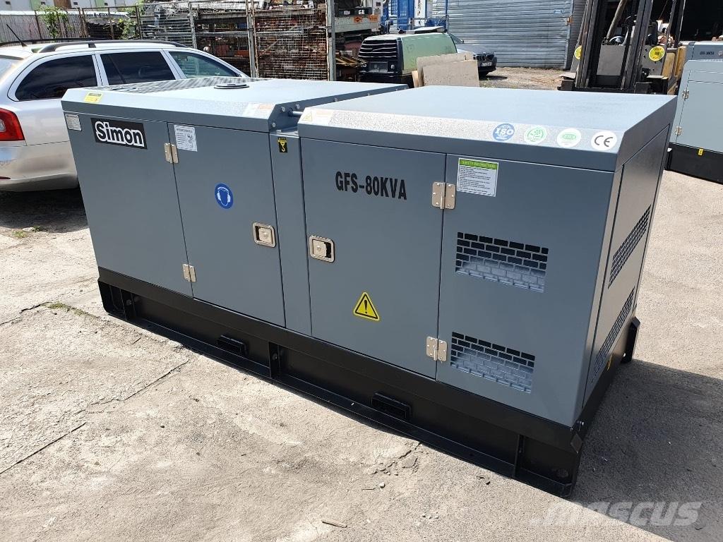 Simon 80KVA Dyzeliniai generatoriai