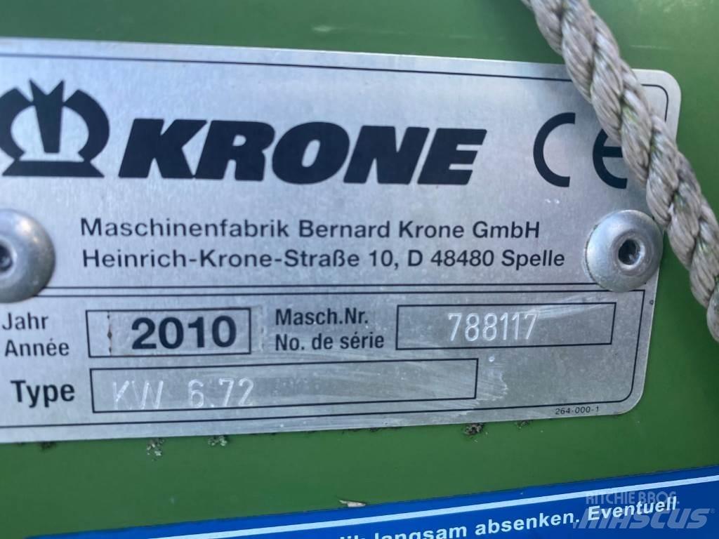 Krone KW6.72 Šieno grėbliai ir vartytuvai