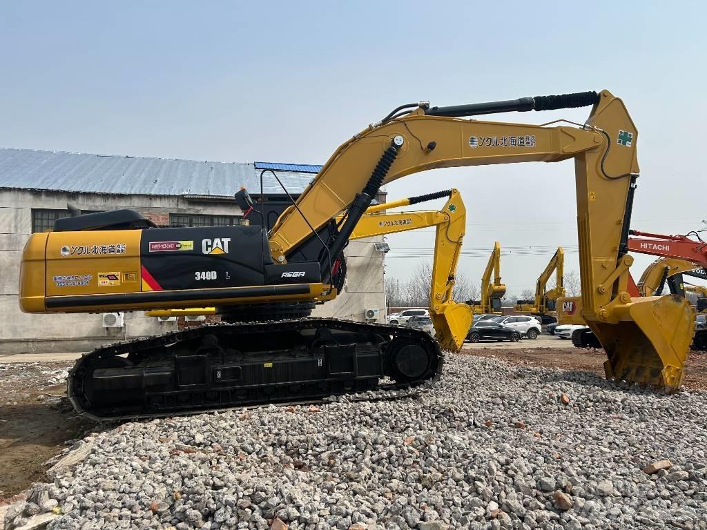 CAT 340 D2L Vikšriniai ekskavatoriai