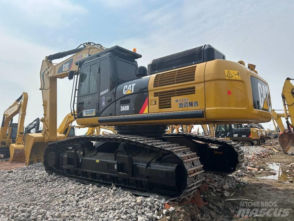 CAT 340 D2L Vikšriniai ekskavatoriai