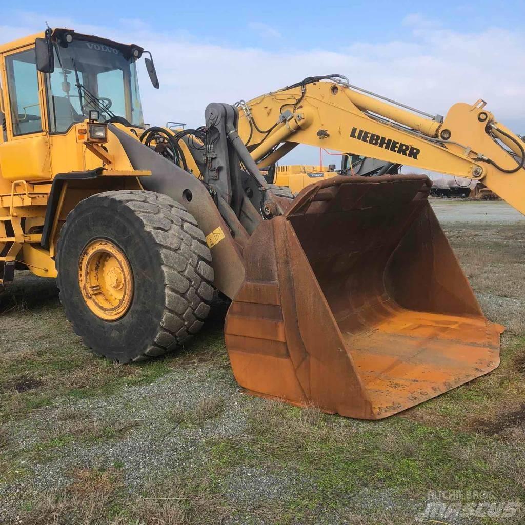 Volvo L180E Naudoti ratiniai krautuvai