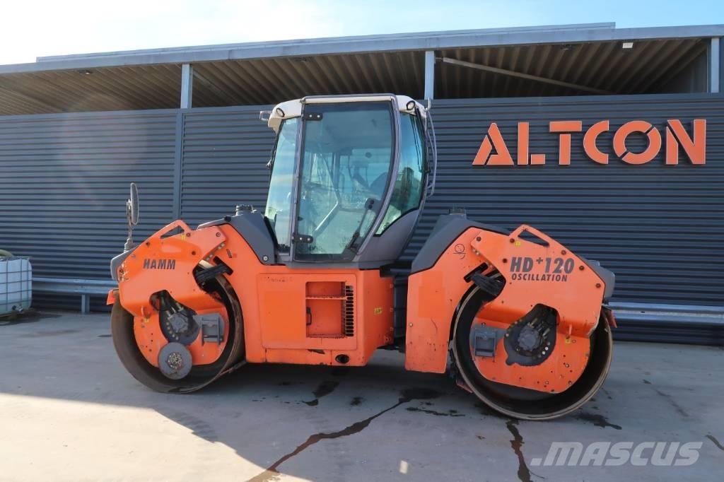 Hamm HD+ 120 VO Porinių būgnų volai