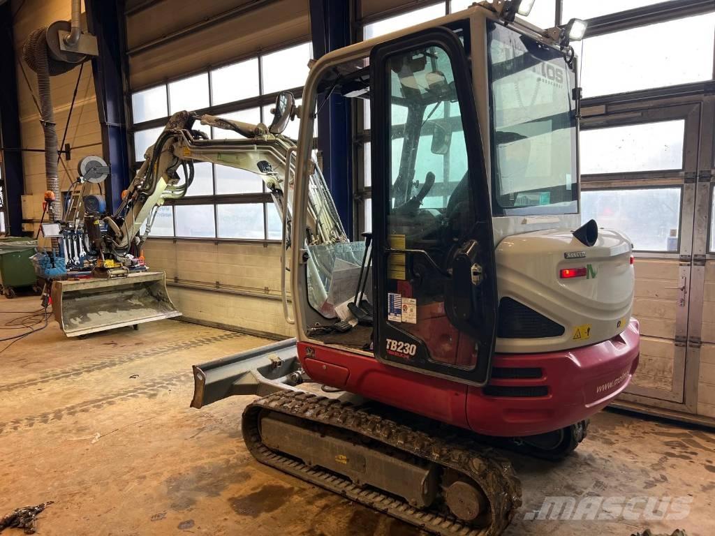 Takeuchi TB 230 Mini ekskavatoriai < 7 t