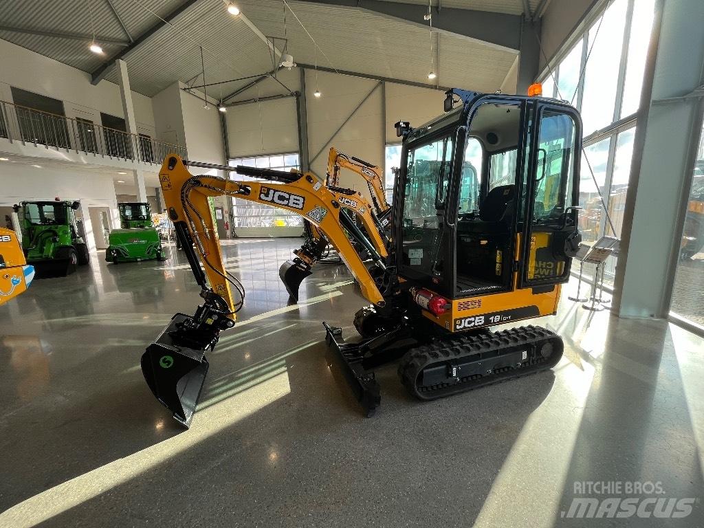 JCB 19 C-1 Mini ekskavatoriai < 7 t