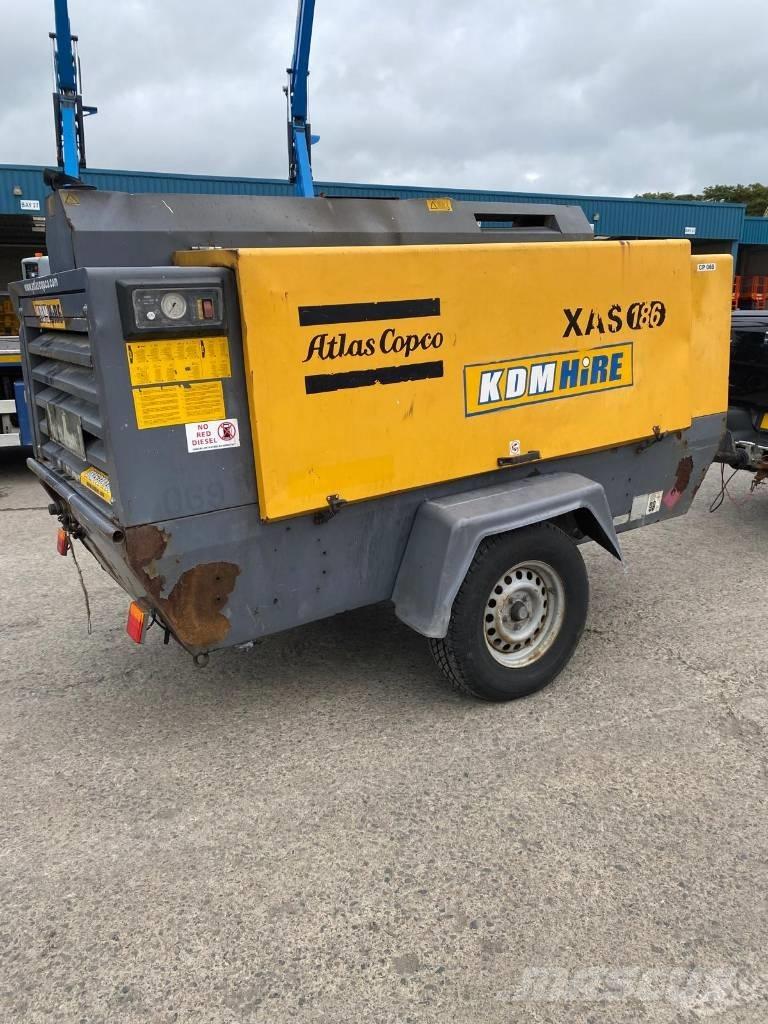 Atlas Copco XAS 186 Kompresoriai