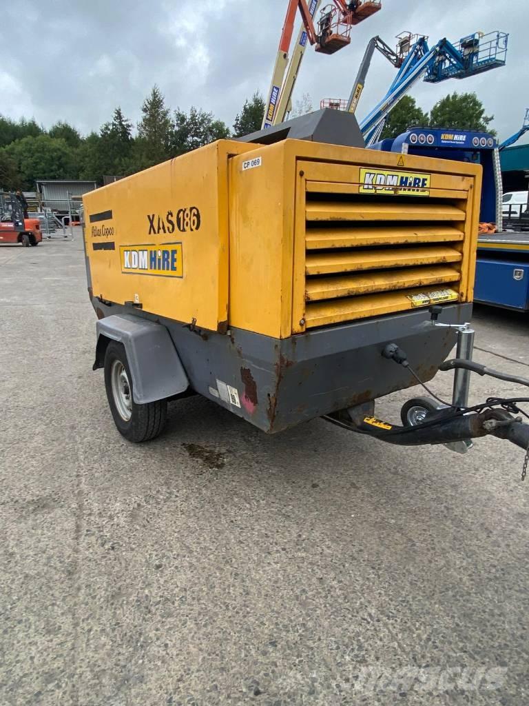 Atlas Copco XAS 186 Kompresoriai