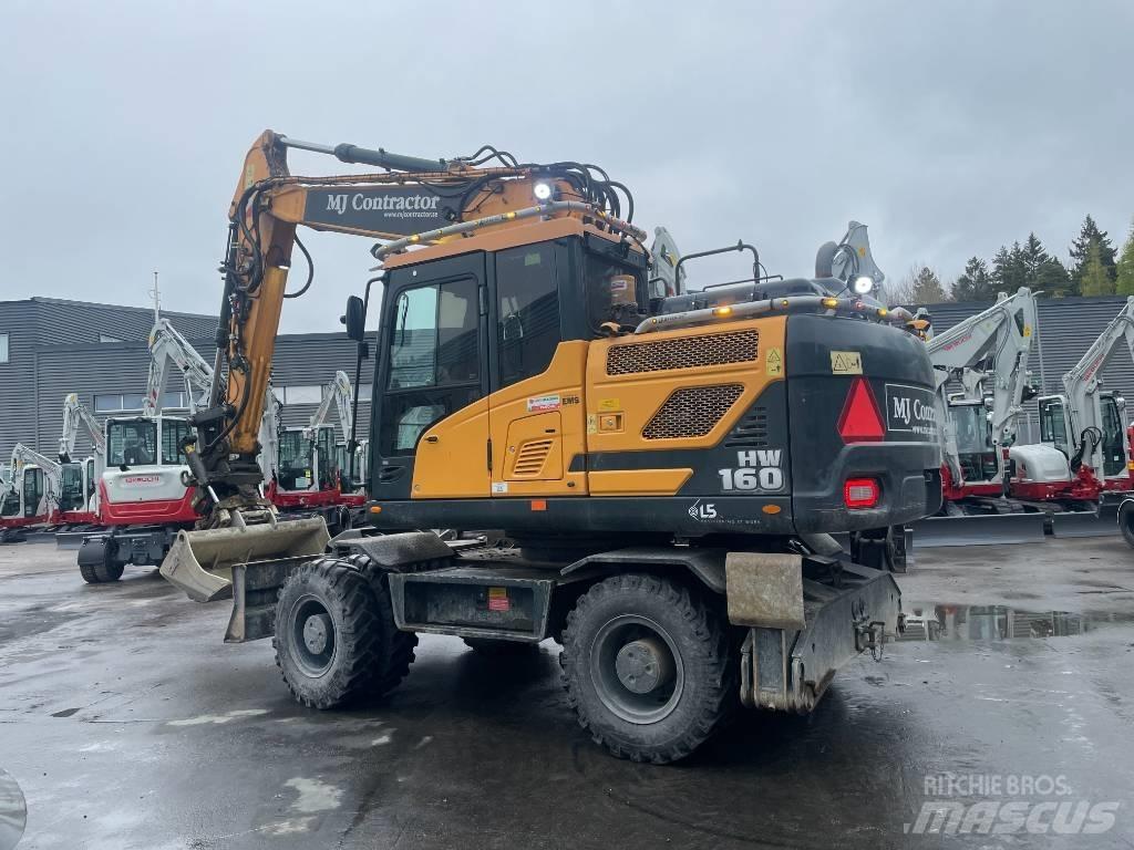 Hyundai HW160 Ratiniai ekskavatoriai