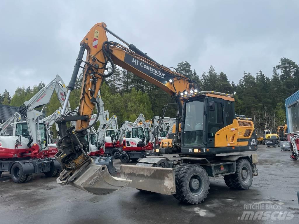 Hyundai HW160 Ratiniai ekskavatoriai
