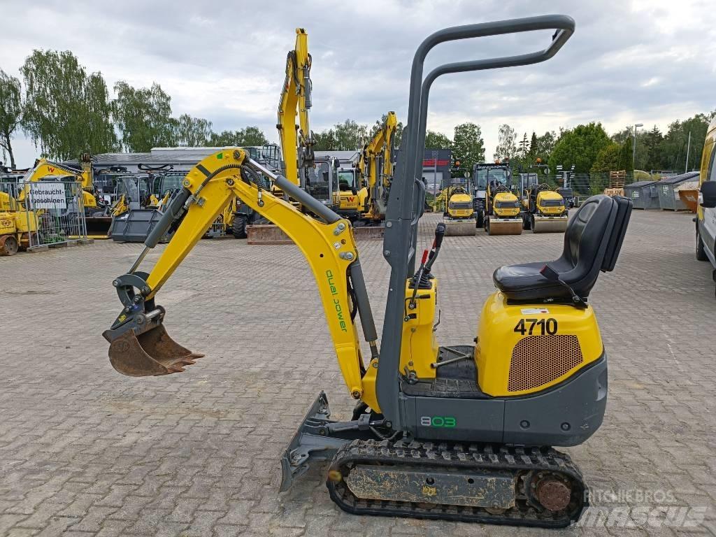 Wacker Neuson 803 Vikšriniai ekskavatoriai