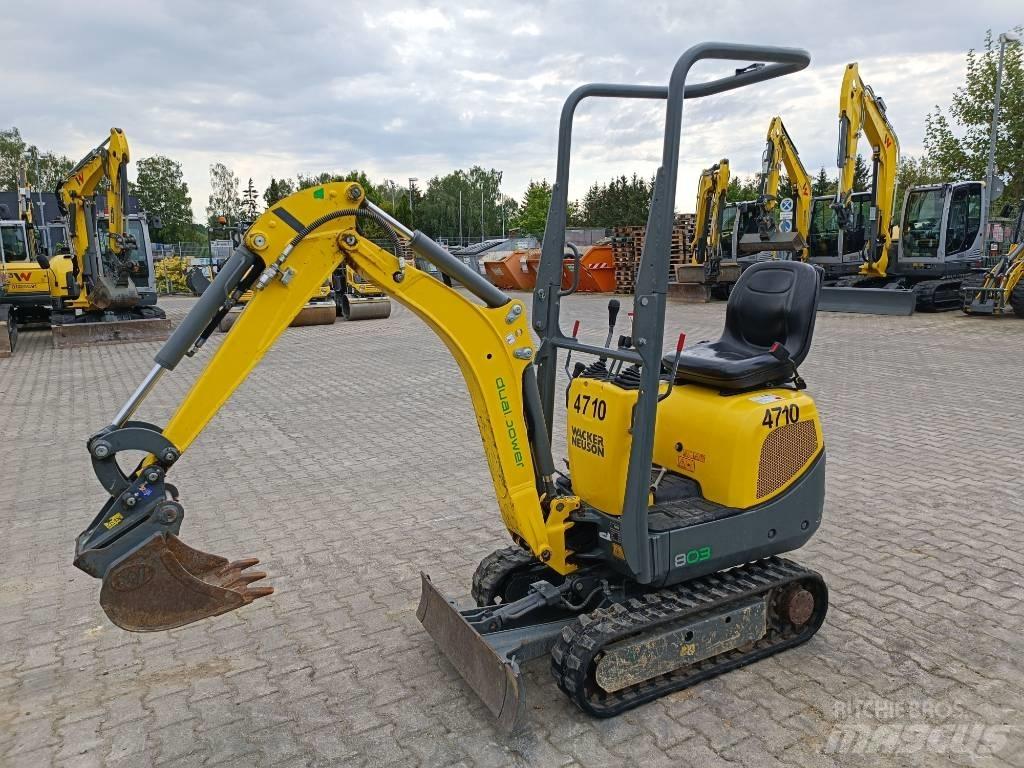 Wacker Neuson 803 Vikšriniai ekskavatoriai